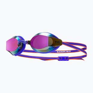 Okulary do pływania TYR Blackops 140 Ev Racing Mirrored royal/multi