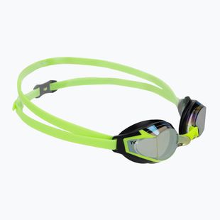 Okulary do pływania TYR Stealth-X Performance Mirrored electro lime