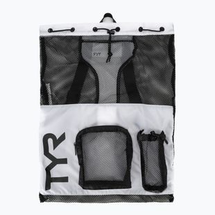 Worek pływacki TYR Big Mesh Mummy Bag 40 l white