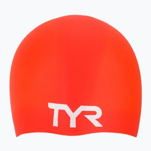 Czepek pływacki TYR Wrinkle Free Silicone bright red