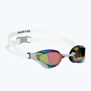 Okulary do pływania TYR Tracer-X RZR Mirrored white/grey