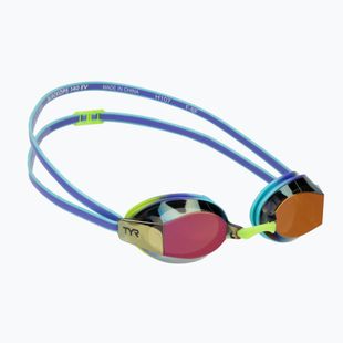 Okulary do pływania dziecięce TYR Blackops 140 Ev Racing Mirrored purple/multi