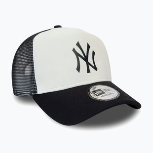 Czapka z daszkiem New Era Team Block Trucker NYY black/white