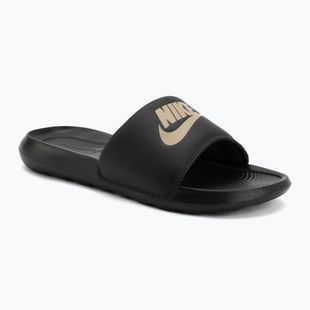 Klapki męskie Nike Victori One Slide black/metalic gold