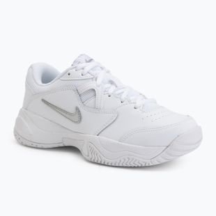 Buty do tenisa dziecięce Nike Court Lite 2 Jr white/metallic silver