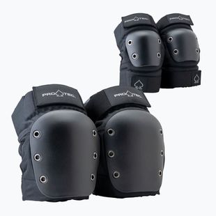 Zestaw ochraniaczy Pro-Tec Street Open Back Knee Elbow black