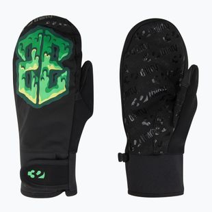 Rękawice snowboardowe męskie ThirtyTwo Gateway Mitt black/green