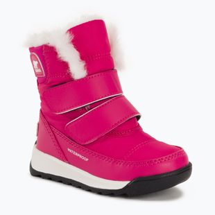 Śniegowce dziecięce Sorel Whitney II Strap cactus pink/black