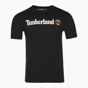 Koszulka męska Timberland Linear Logo black