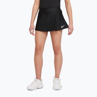 Spódniczka tenisowa dla dziewczynki Nike Court Dri-Fit Victory black/white