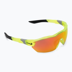 Okulary przeciwsłoneczne męskie Nike Show X3 Elite L matte volt/road tint w/red mirror