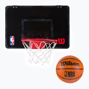 Zestaw do mini-koszykówki Wilson NBA Mini Hoop Team Forge