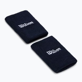 Frotki na nadgarstek Wilson Wide Terry Wristband 2 szt. classic navy