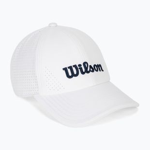 Czapka z daszkiem Wilson Active Perforated Cap bright white