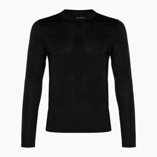 Longsleeve do biegania męski Saucony Stopwatch black