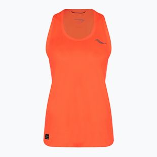 Koszulka do biegania damska Saucony Stopwatch Singlet vizi red