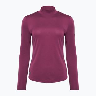 Longsleeve do biegania damski Saucony Triumph plum