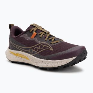 Buty do biegania męskie Saucony Peregrine 15 wine/kodiak