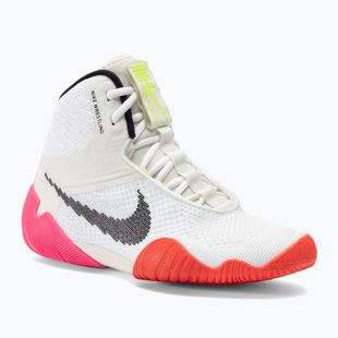 Buty zapaśnicze Nike Tawa white/black/bright crimson/pink blast