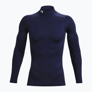 Longsleeve treningowy męski Under Armour Comp Mock UA Armour midnight navy/white