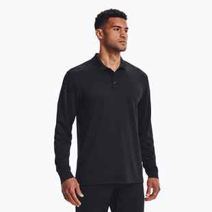 Longsleeve męski Under Armour Tactical Performance Polo 2.0 black/black
