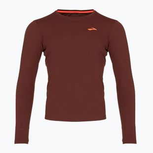 Longsleeve do biegania męski Brooks Atmosphere run raisin