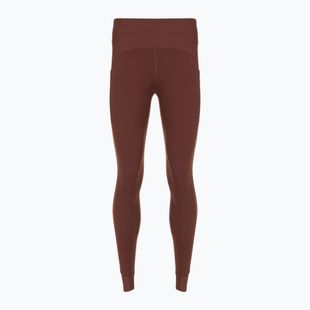 Legginsy do biegania damskie Brooks Momentum Thermal Tight run raisin