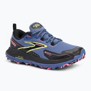 Buty do biegania damskie Brooks Cascadia 18 GTX grey blue/black/pink