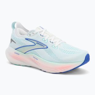 Buty do biegania damskie Brooks Glycerin 22 wide fit white/limpet shell/amparo blue