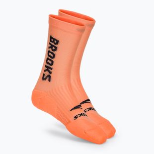 Skarpety do biegania Brooks Ghost Crew orange
