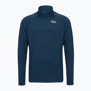 Bluza do biegania męska Brooks Thermal Reflective 1/2 Zip blue