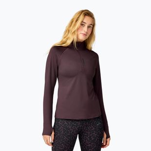 Bluza do biegania damska Brooks Dash 1/2 Zip 3.0 brown
