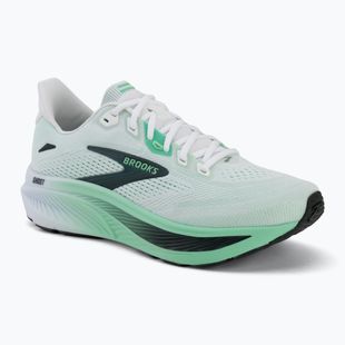 Buty do biegania męskie Brooks Ghost 18 white/spring bud/spruce