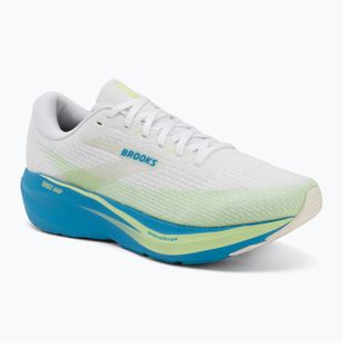 Buty do biegania męskie Brooks Ghost Amp white/blue/paradise green