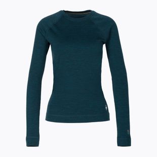 Bluza termoaktywna damska Smartwool Merino 250 Baselayer Crew Boxed twilight blue heather
