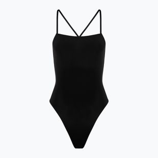 Strój kąpielowy jednoczęściowy damski Hurley Solid Square Neck Moderate One Piece black