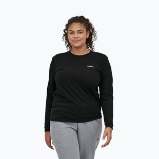 Longsleeve damski Patagonia P-6 Logo Responsibili-Tee black
