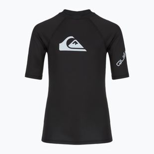 Koszulka do pływania dziecięca Quiksilver All Time vallarta black