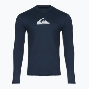 Longsleeve do pływania dziecięcy Quiksilver Solid Streak navy blazer