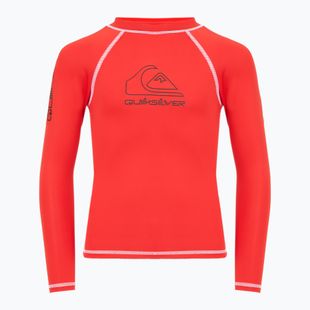 Longsleeve do pływania dziecięcy Quiksilver On Tour red