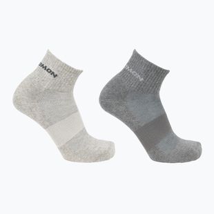 Skarpety Salomon Evasion 2 pary light grey/heather medium