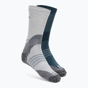 Skarpety Salomon X Ultra Access Crew 2 pary quarry/stargazer