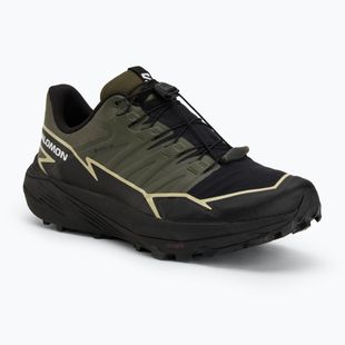 Buty do biegania męskie Salomon Thundercoss GTX olive night/black/alfalfa