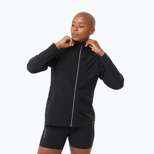 Kurtka do biegania damska Salomon Bonatti Trail deep black