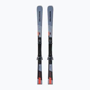 Narty zjazdowe Salomon S/Max 10 XT + wiązania MI12 GW copen blue/black/neon red