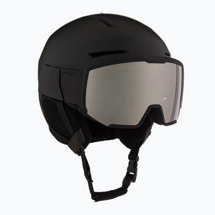 Kask narciarski Salomon Osmo black/flash tonic orange