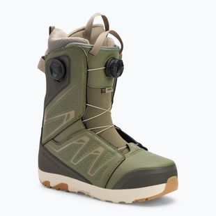 Buty snowboardowe męskie Salomon Launch Boa SJ Boa deep lichen green/beluga/vintage khaki