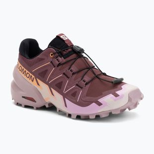 Buty do biegania damskie Salomon Speedcross 6 catawba grape/papaya/deauville mauve