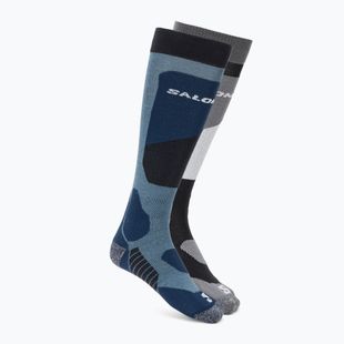 Skarpety narciarskie Salomon S/Access 2 pary black/ copen blue