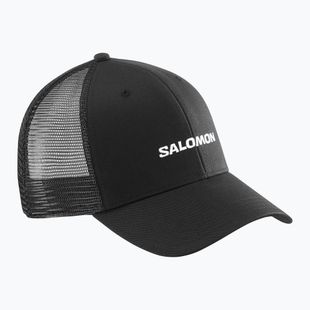 Czapka z daszkiem Salomon Trucker deep black